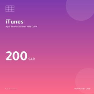 بطاقة آيتونز 200 ريال