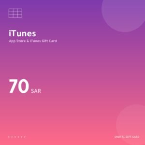 بطاقة آيتونز 70 ريال