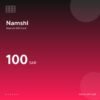 بطاقة نمشي 100 ريال
