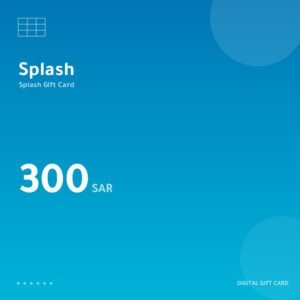 بطاقة سبلاش 300 ريال
